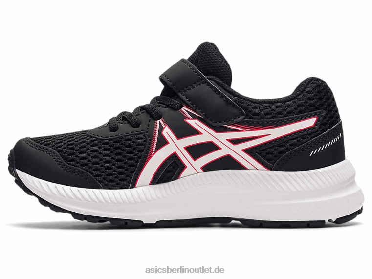 Contend 7 Vorschule BL4N4512Asics Schwarz/Elektrorot