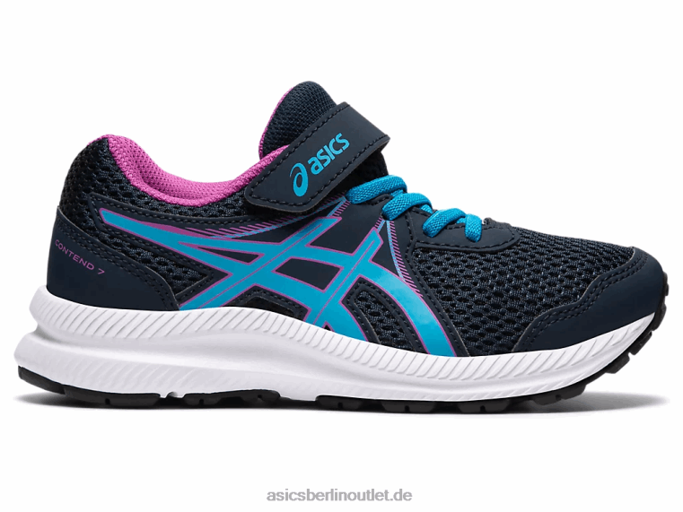 Contend 7 Vorschule BL4N4549Asics Französisches Blau/Digital-Aqua