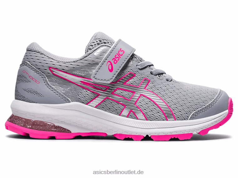 GT-1000 10 Vorschule BL4N4312Asics Piemontgrau/reines Silber