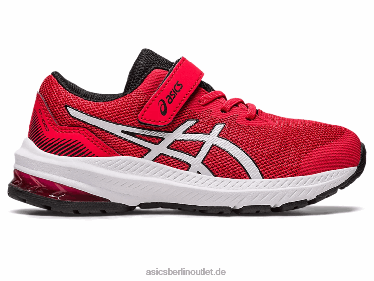 GT-1000 11 Vorschule BL4N4254Asics elektrisch rot/weiß