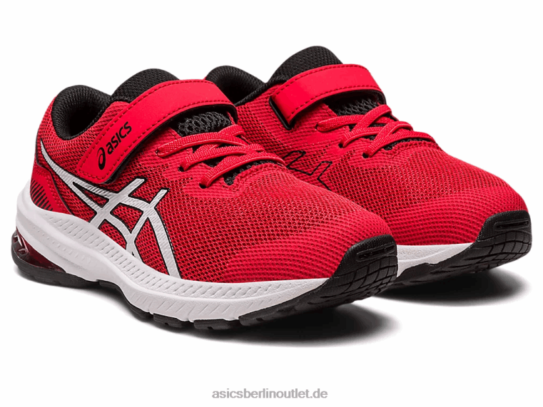 GT-1000 11 Vorschule BL4N4254Asics elektrisch rot/weiß