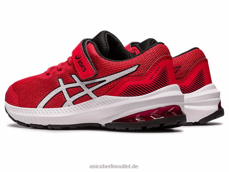 GT-1000 11 Vorschule BL4N4254Asics elektrisch rot/weiß