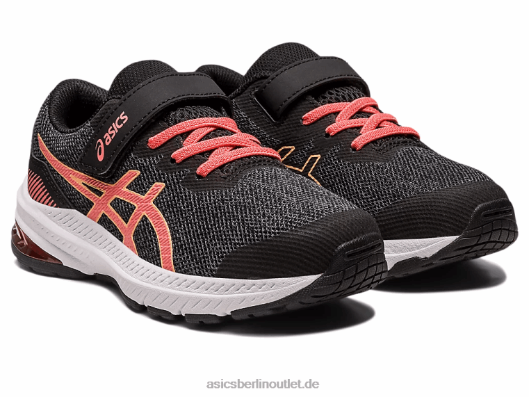 GT-1000 11 Vorschule BL4N4296Asics Schwarz/Papaya