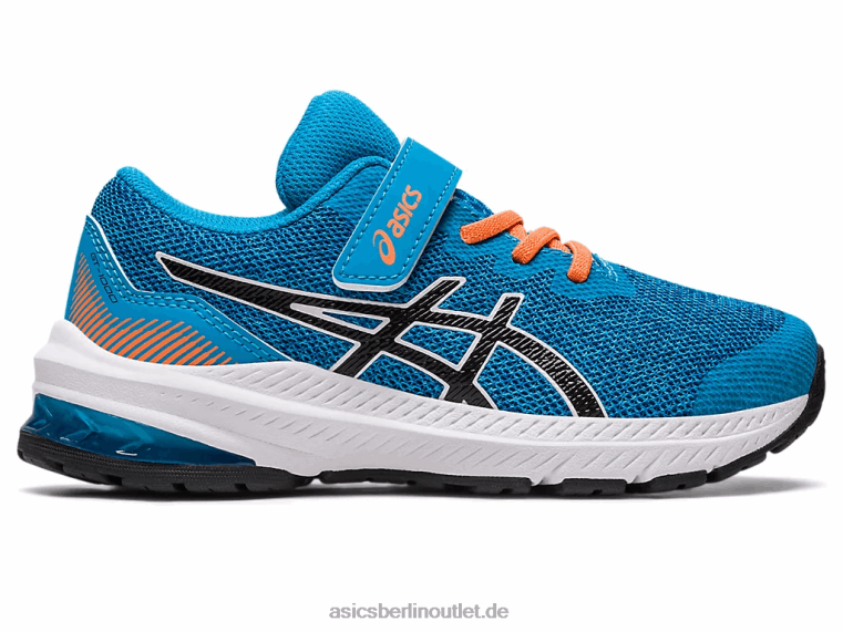 GT-1000 11 Vorschule BL4N4320Asics Inselblau/Schwarz