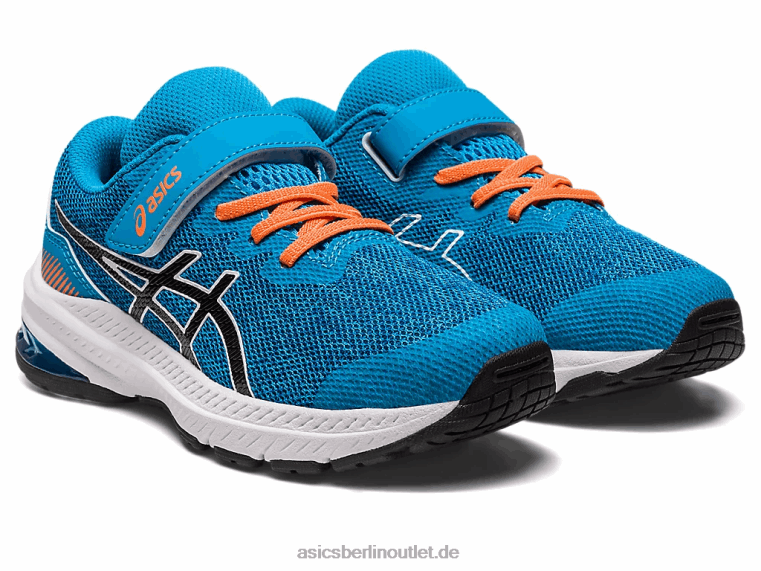 GT-1000 11 Vorschule BL4N4320Asics Inselblau/Schwarz