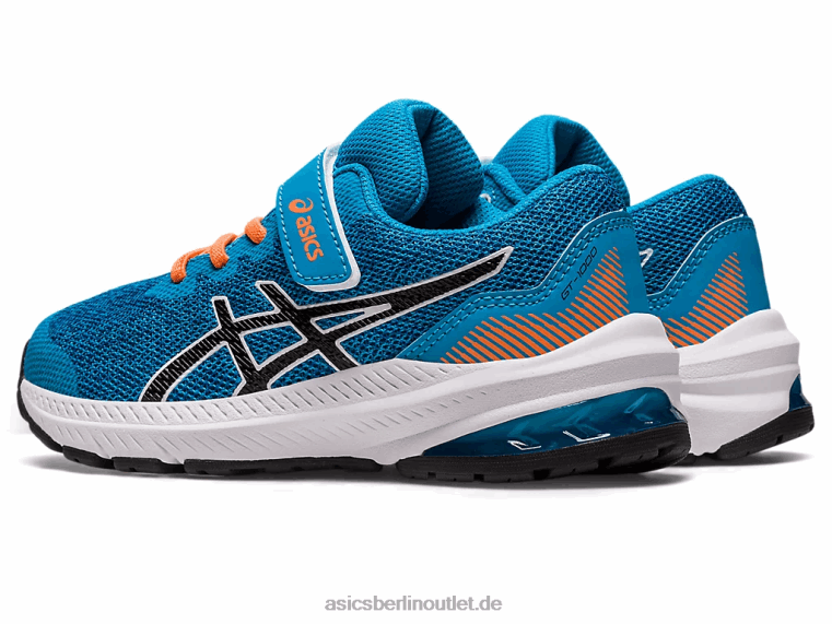 GT-1000 11 Vorschule BL4N4320Asics Inselblau/Schwarz
