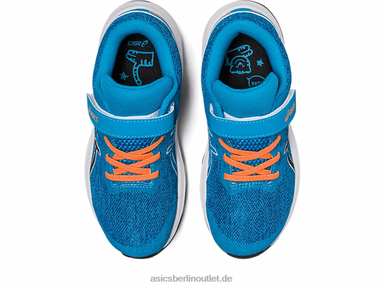 GT-1000 11 Vorschule BL4N4320Asics Inselblau/Schwarz