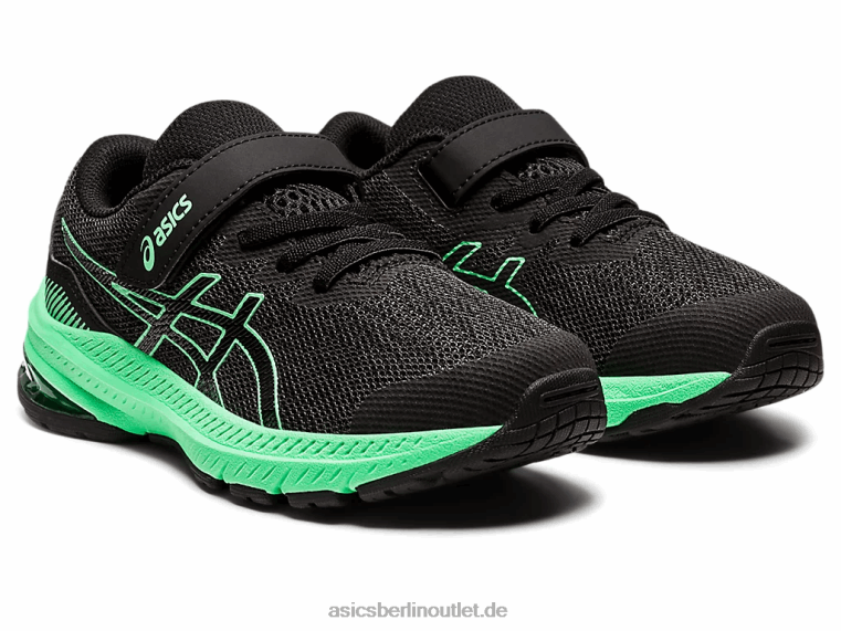 GT-1000 11 Vorschule BL4N4353Asics Graphitgrau/neues Blatt