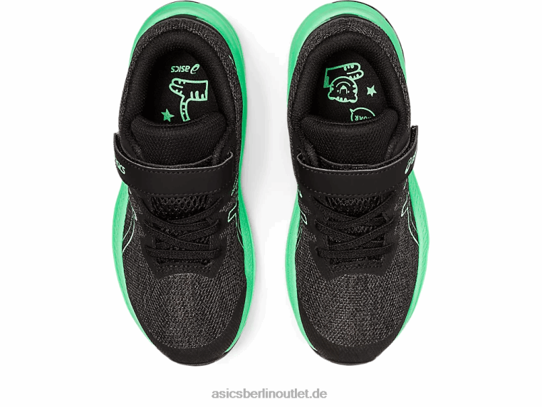 GT-1000 11 Vorschule BL4N4353Asics Graphitgrau/neues Blatt