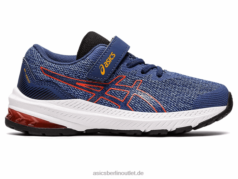 GT-1000 11 Vorschule BL4N4365Asics azurblau/tiefer Ozean