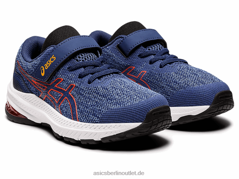 GT-1000 11 Vorschule BL4N4365Asics azurblau/tiefer Ozean