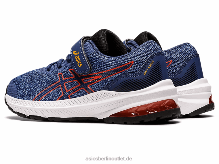 GT-1000 11 Vorschule BL4N4365Asics azurblau/tiefer Ozean
