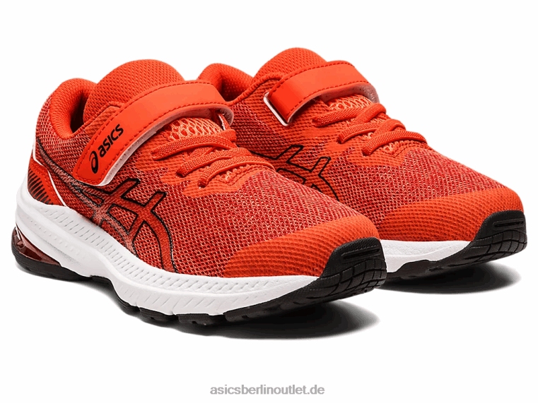 GT-1000 11 Vorschule BL4N4370Asics Kirschtomate/schwarz