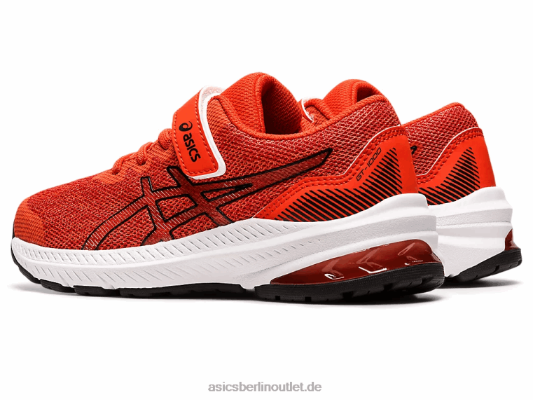 GT-1000 11 Vorschule BL4N4370Asics Kirschtomate/schwarz