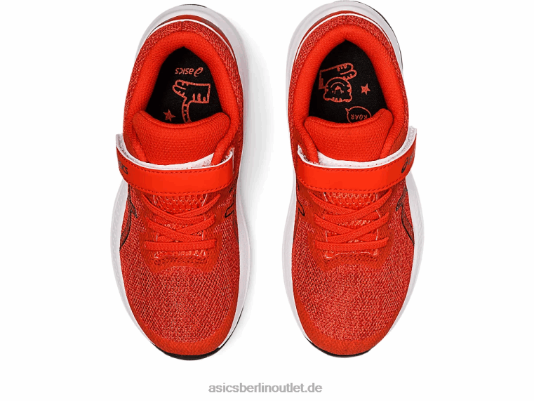 GT-1000 11 Vorschule BL4N4370Asics Kirschtomate/schwarz
