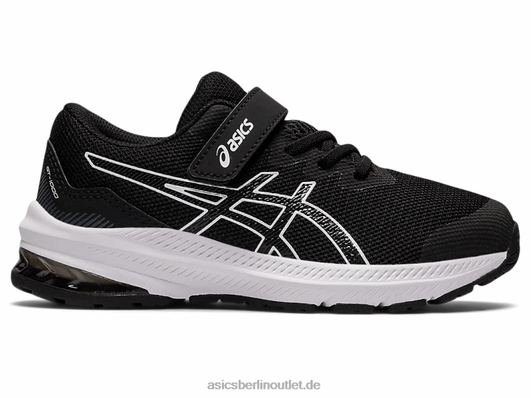 GT-1000 11 Vorschule BL4N4401Asics Schwarz-Weiss
