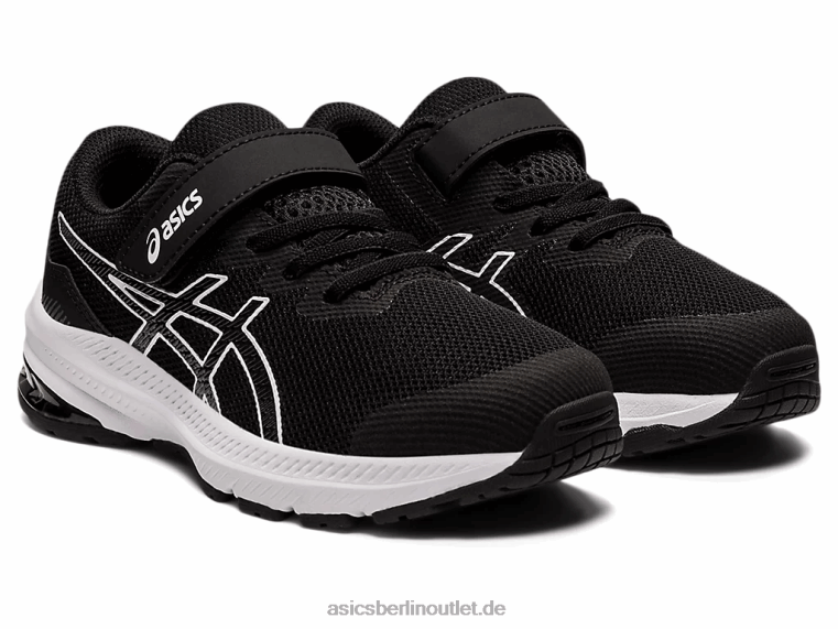 GT-1000 11 Vorschule BL4N4401Asics Schwarz-Weiss