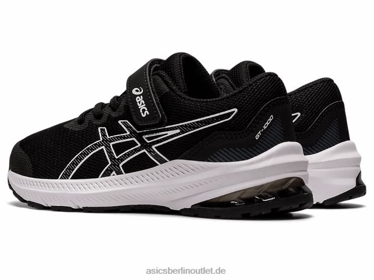 GT-1000 11 Vorschule BL4N4401Asics Schwarz-Weiss