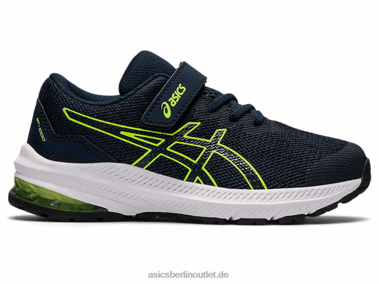 GT-1000 11 Vorschule BL4N4457Asics Französischblau/Hazardgrün