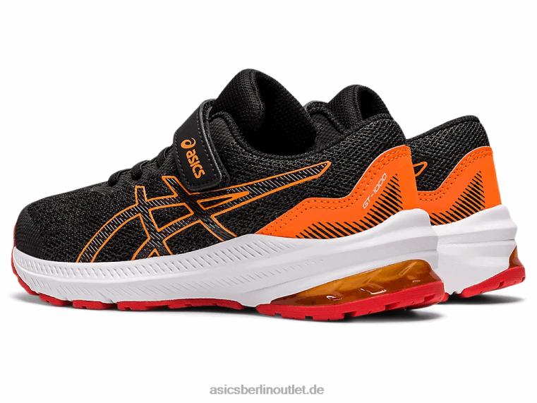 GT-1000 11 Vorschule BL4N4458Asics Graphitgrau/Feuerrot