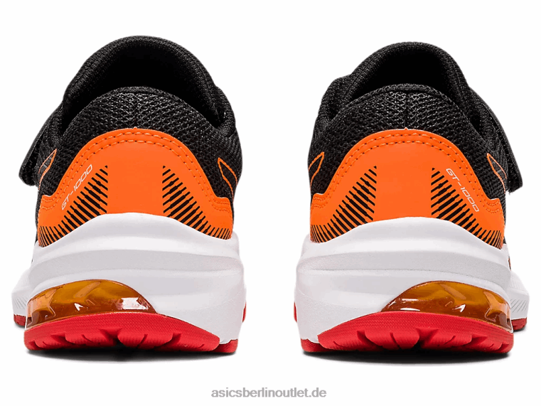 GT-1000 11 Vorschule BL4N4458Asics Graphitgrau/Feuerrot