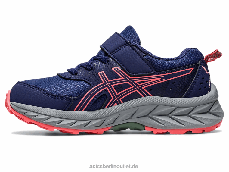 Gel-Venture 9 Vorschule BL4N4218Asics Indigoblau/Papaya