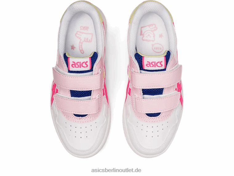 Japans Vorschule BL4N4418Asics weiß/pink