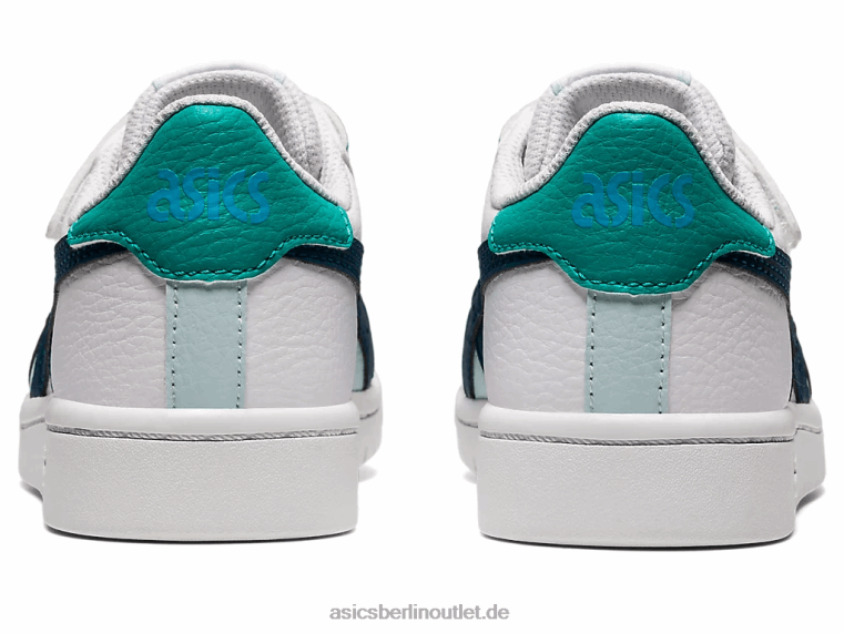 Japans Vorschule BL4N4540Asics weiß/makoblau