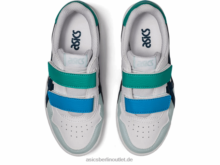 Japans Vorschule BL4N4540Asics weiß/makoblau