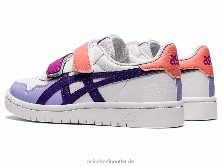 Japans Vorschule BL4N4544Asics weiß/adliges Lila