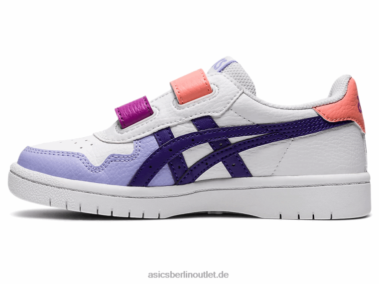 Japans Vorschule BL4N4544Asics weiß/adliges Lila