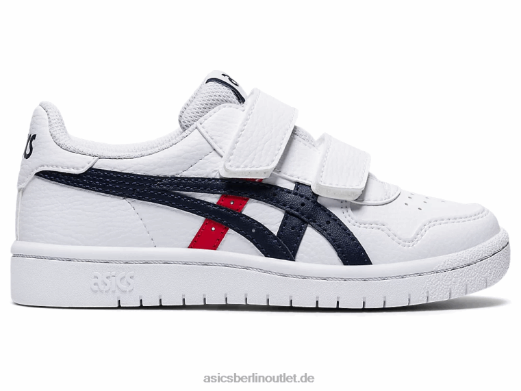 Japans Vorschule BL4N4559Asics weiß/klassisches rot