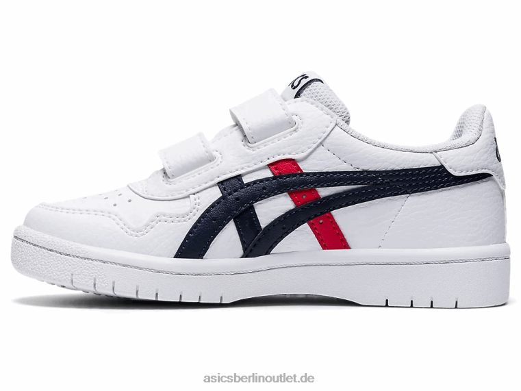 Japans Vorschule BL4N4559Asics weiß/klassisches rot