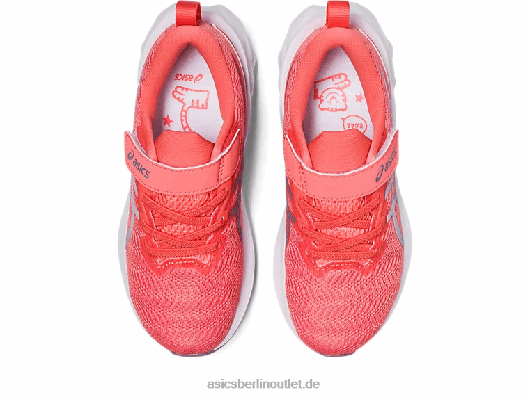 Novablast 2 Vorschule BL4N4290Asics Papaya/Dämmerungsviolett