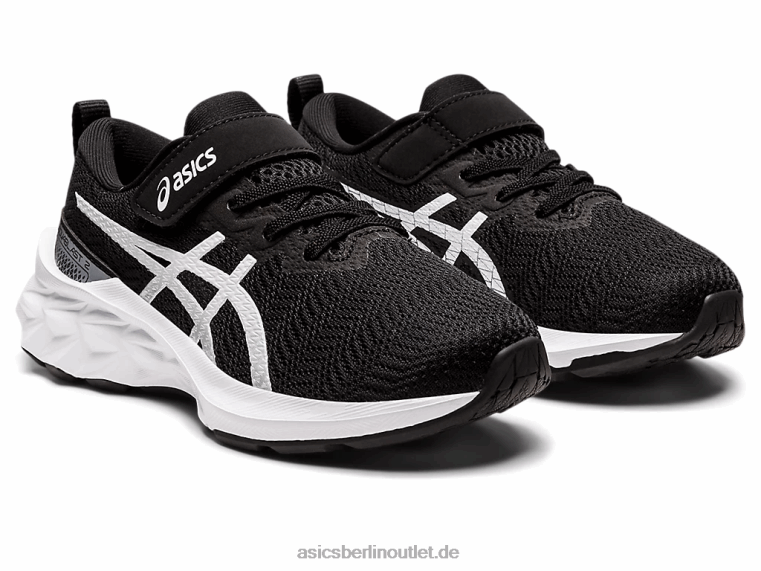 Novablast 2 Vorschule BL4N4417Asics Schwarz-Weiss