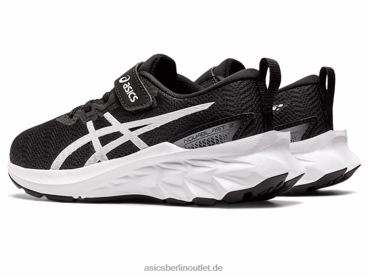 Novablast 2 Vorschule BL4N4417Asics Schwarz-Weiss