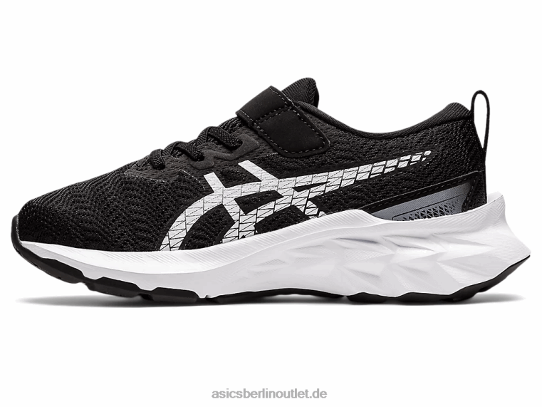 Novablast 2 Vorschule BL4N4417Asics Schwarz-Weiss