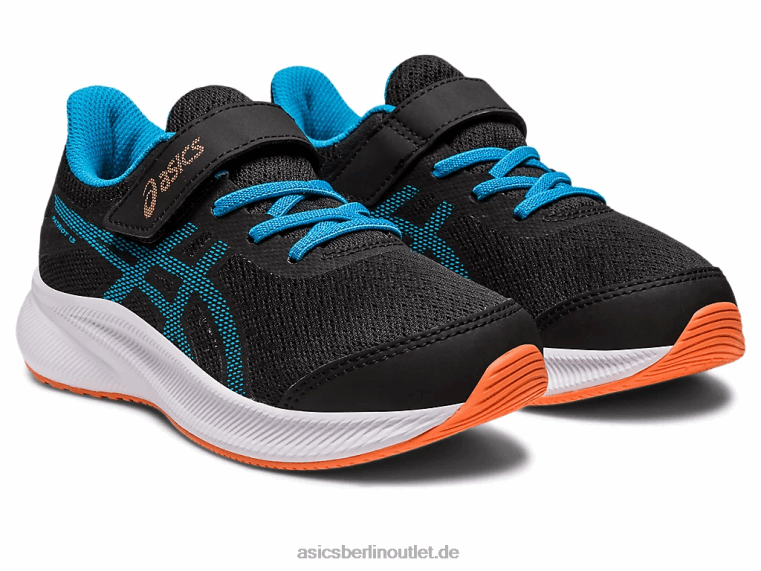 Patriot 13 Vorschule BL4N4308Asics Schwarz/Inselblau