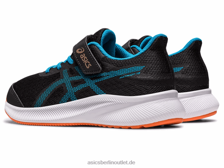 Patriot 13 Vorschule BL4N4308Asics Schwarz/Inselblau