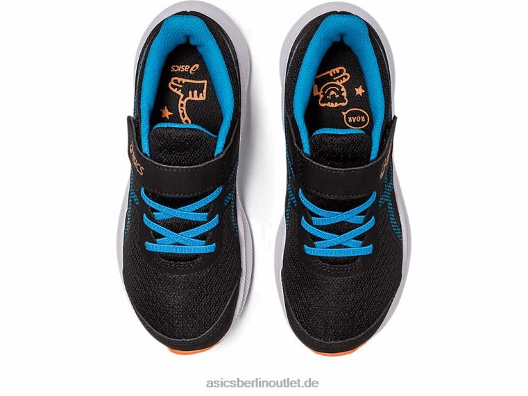Patriot 13 Vorschule BL4N4308Asics Schwarz/Inselblau