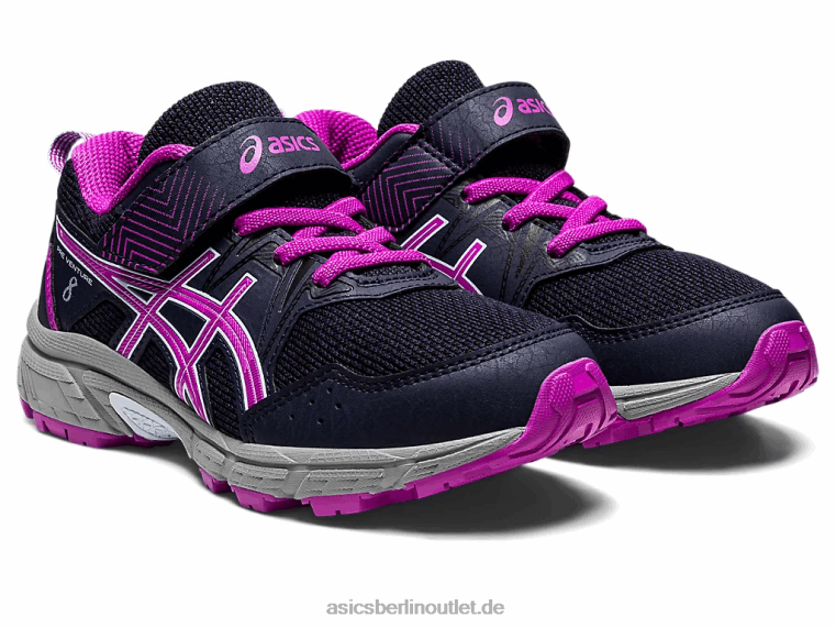 Pre Venture 8 Vorschule BL4N4375Asics Mitternacht/Orchidee