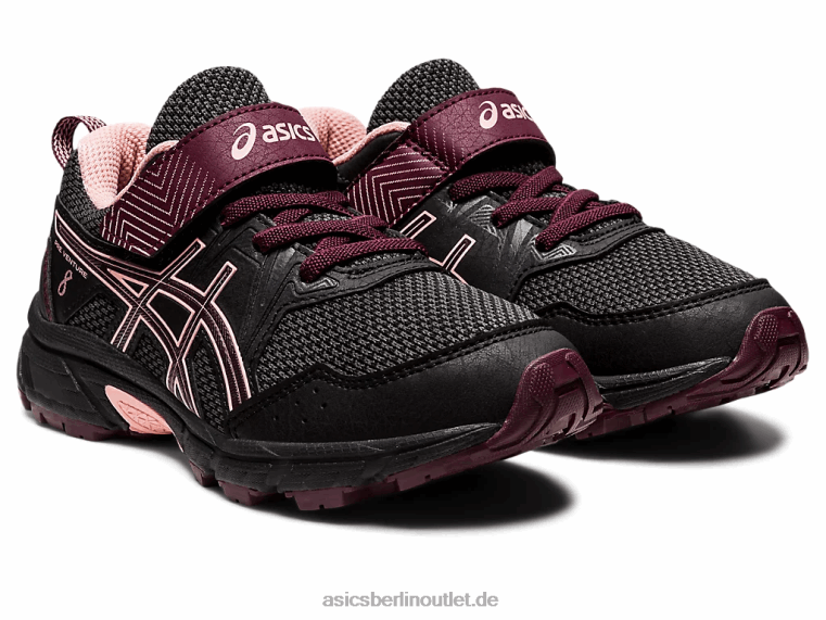Pre Venture 8 Vorschule BL4N4379Asics Schwarz/tiefer Mars