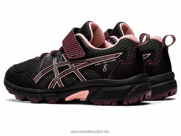 Pre Venture 8 Vorschule BL4N4379Asics Schwarz/tiefer Mars