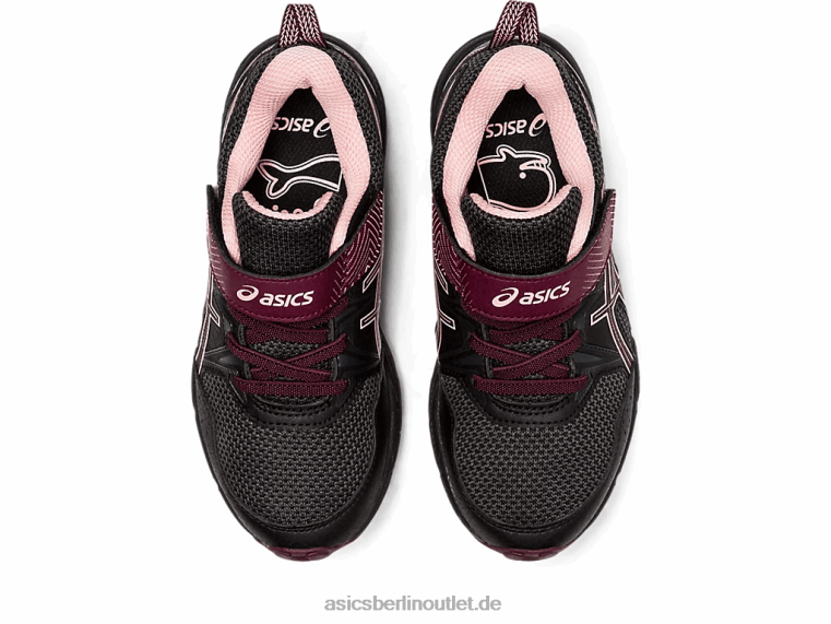 Pre Venture 8 Vorschule BL4N4379Asics Schwarz/tiefer Mars