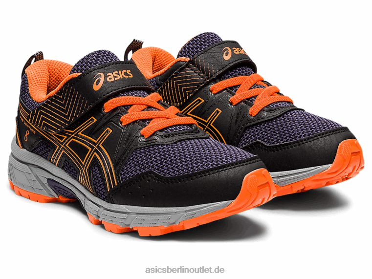 Pre Venture 8 Vorschule BL4N4488Asics Schwarz/schockierendes Orange