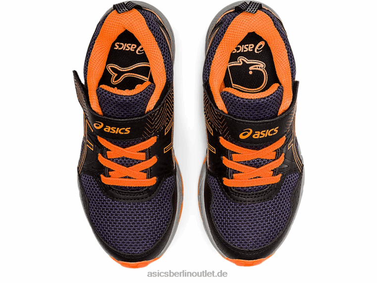 Pre Venture 8 Vorschule BL4N4488Asics Schwarz/schockierendes Orange