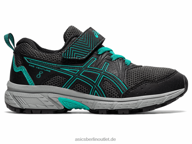 Pre Venture 8 Vorschule BL4N4497Asics Schwarz/baltisches Juwel