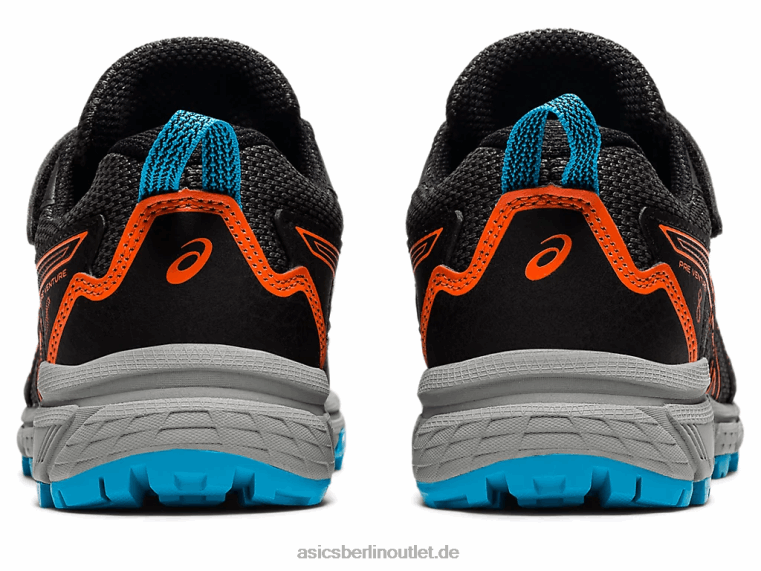Pre Venture 8 Vorschule BL4N4502Asics schwarz/ringelorange