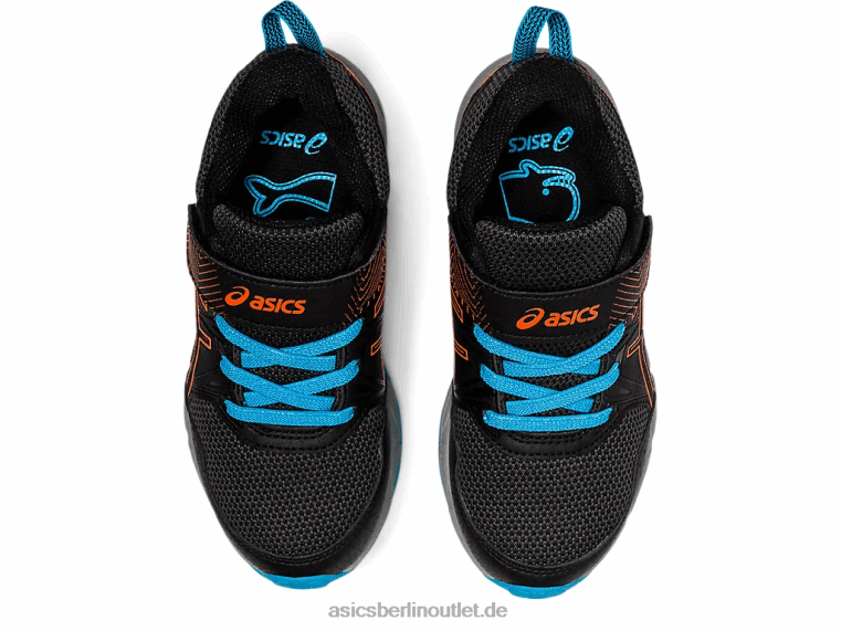 Pre Venture 8 Vorschule BL4N4502Asics schwarz/ringelorange