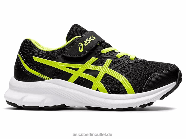 Ruck 3 Vorschule BL4N4529Asics Schwarz/Gefahrengrün